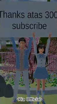 Thanks Ya atas 300 subscribe nya😻❤#sakuraschoolsimulator #shorts#jedagjedug