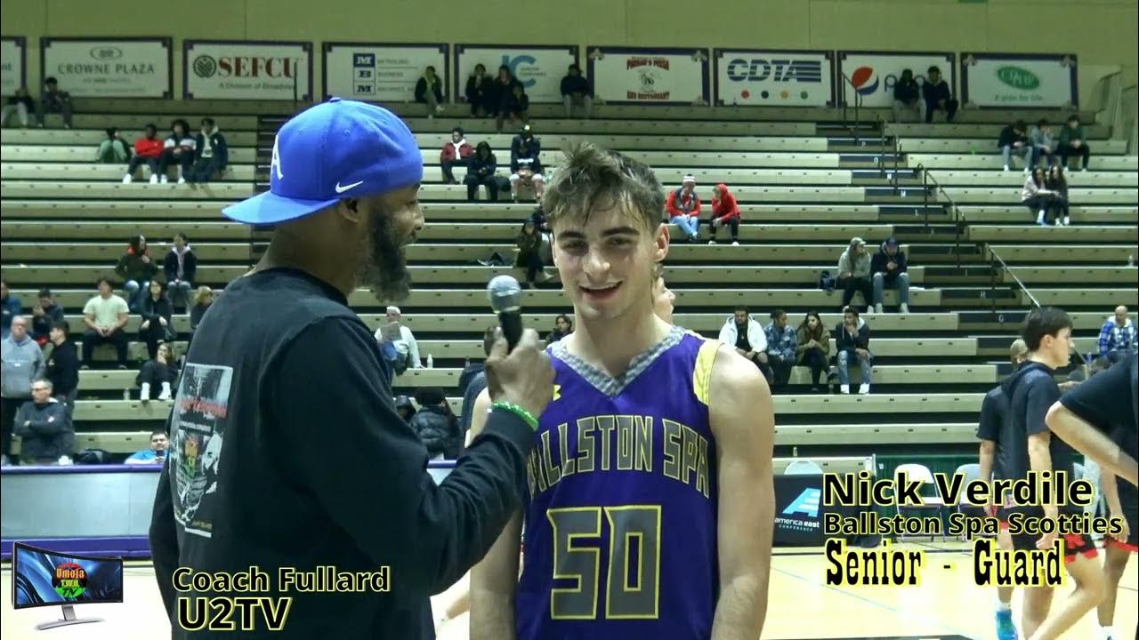 Nick Verdile 5'11" SR Guard Ballston Spa Scotties YouTube