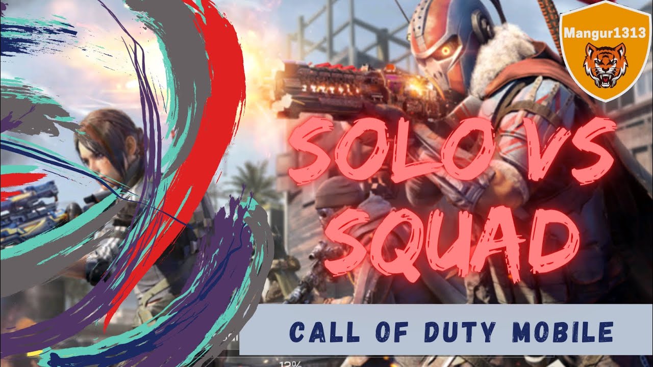 SOLO VS SQUAD ️ WINNER 🔥 CALL OF DUTY MOBILE solo vs squad 🔥 - YouTube