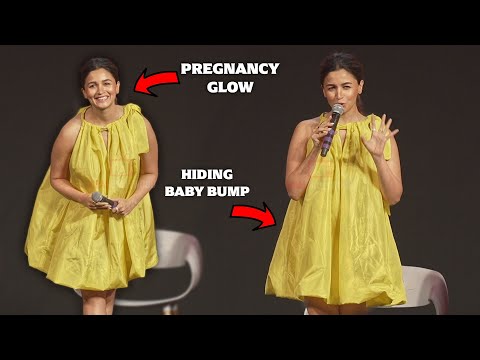 Soon to be Mom Alia Bhatt Hiding Baby Bump from Media | First Public Appearance after Pregnant