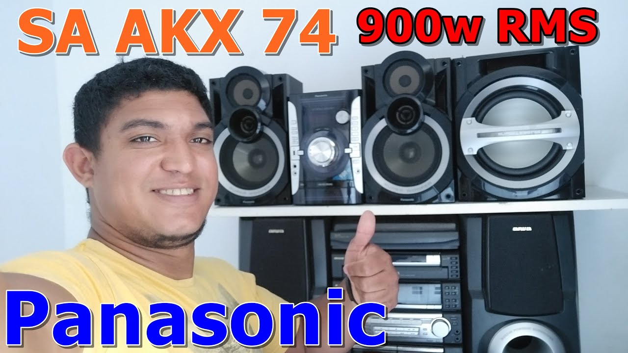 Panasonic SA AKX74 tocando forte - YouTube