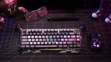 Typing Sound | GravaStar Mercury K1 Pro Mechanical Keyboard - Special Edition Cyberpunk