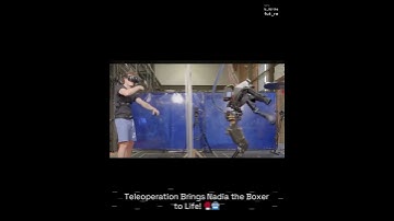 avatar robot boxing | Nadia Humanoid Robot | Teleoperation