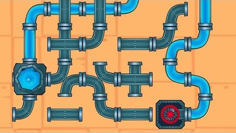 Water Pipes - All Levels Gameplay Android, iOS