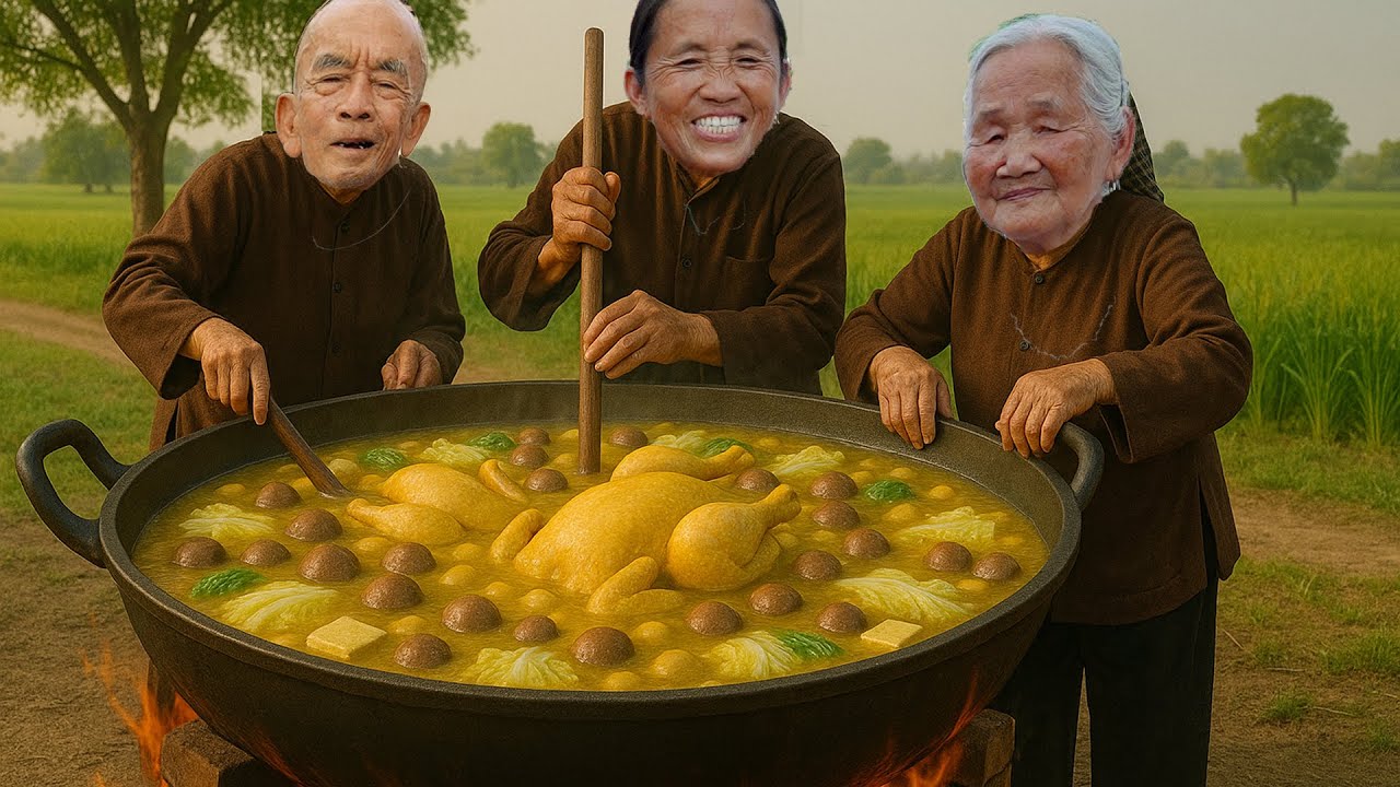 Bà Tân Vlog - Lần Đầu Làm Nồi Lẩu Gà Lá É Khổng Lồ Mời Bố Mẹ