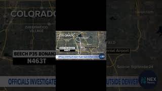 Small Plane Crash Near Denver Leaves 2 Dead | FAA Investigating 🚨 #newsupdate #uspolitics