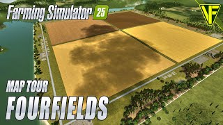 This Map Really Surprised Me! | Fourfields | FS25 Map Tour