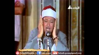 تلاوة مصورة ومميزة للشيخ عبد الباسط من سورة الفرقان ( وعباد الرحمن)