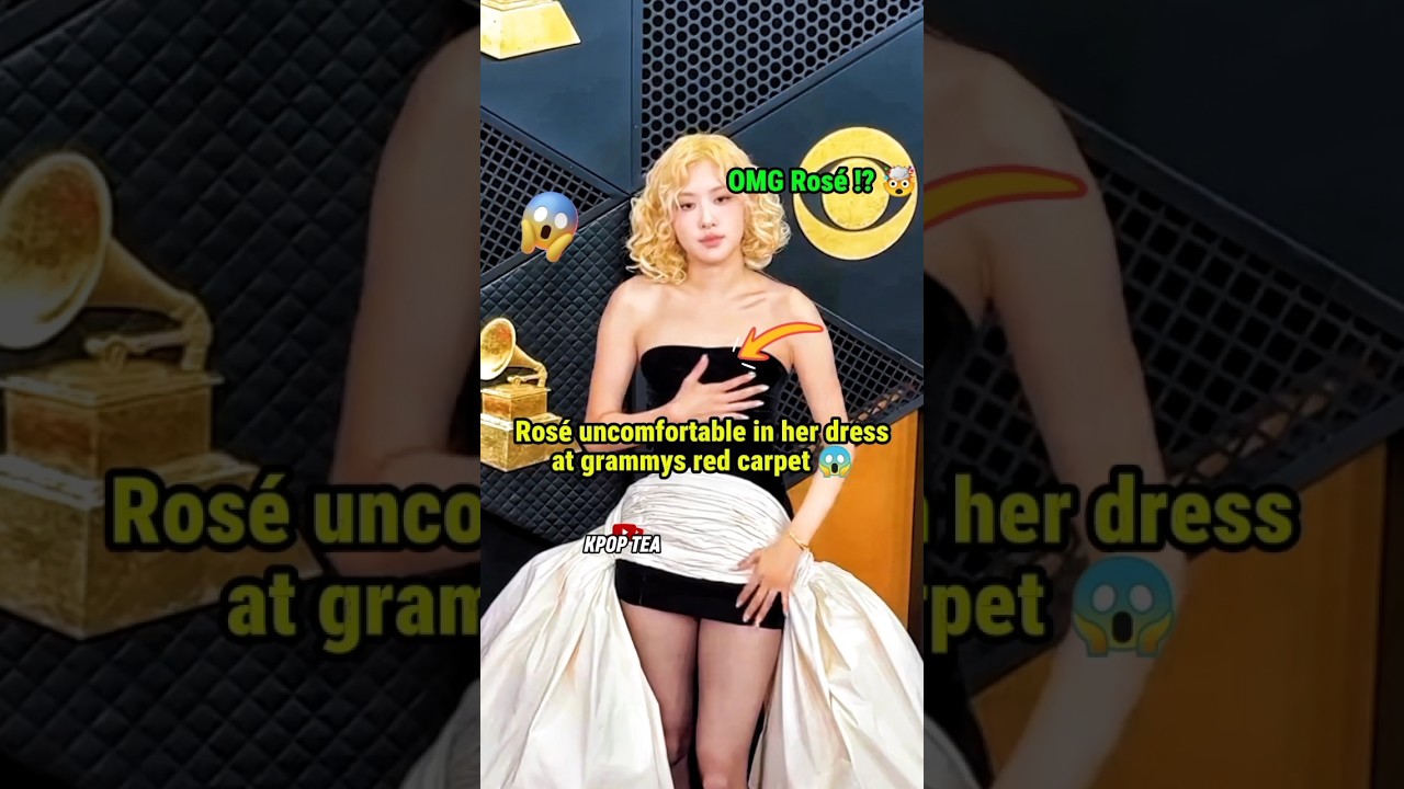 Rosé Dress Slip At Grammys 2026 😱🤯