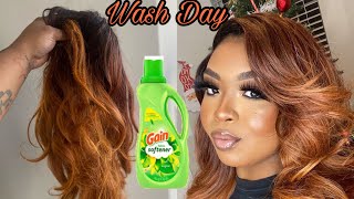 HOW TO WASH/REVIVE A SYNTHETIC WIG | Step by Step | Beginner Friendly screenshot 5