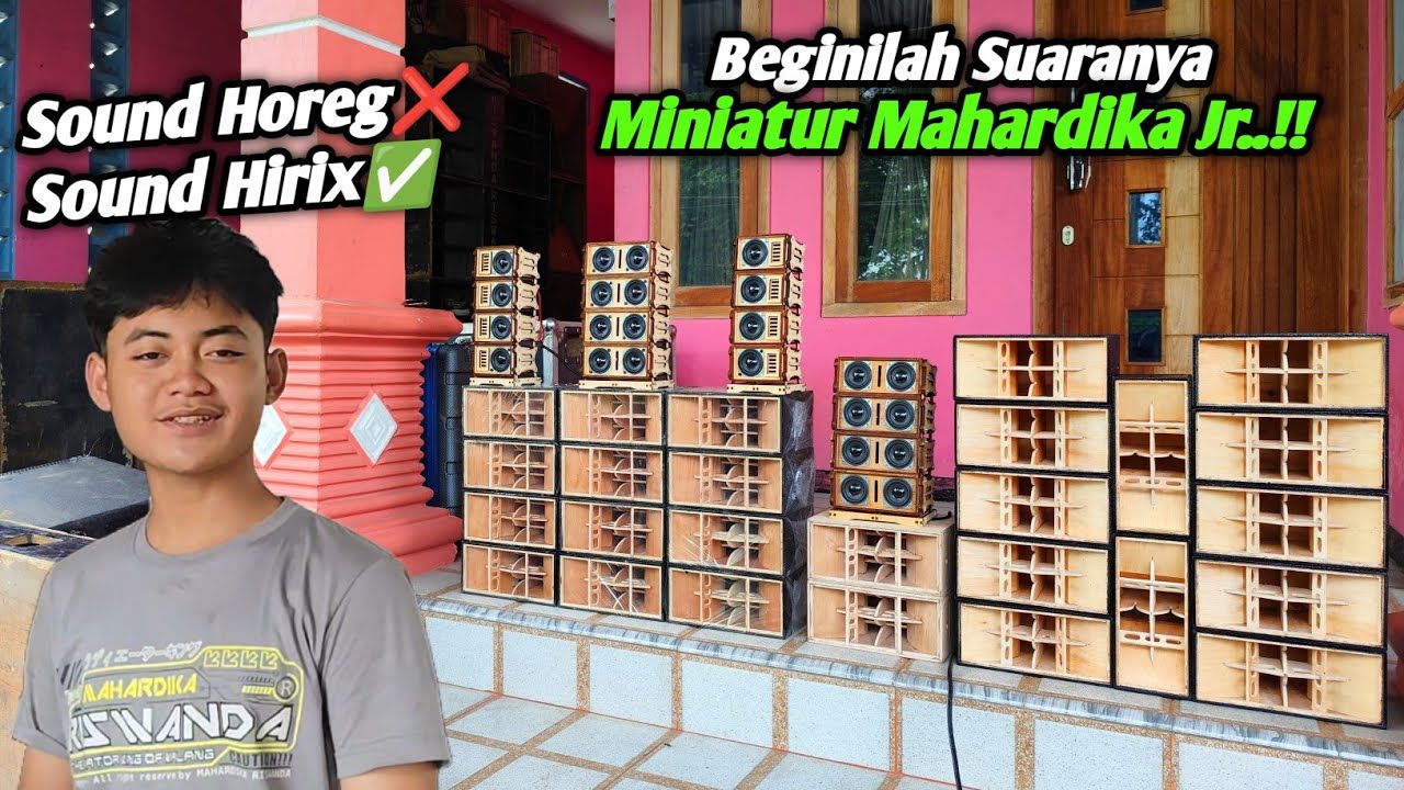 Ternyata Seperti Ini Suaranya Miniatur Mahardika Junior Full Box Cla..!!