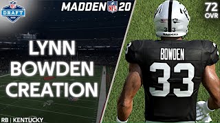 Rb lynn bowden creation madden 20 las vegas raiders 2020 nfl draft ps4
| xbox 1 pc was asked to start the final eight games of his junior
season at ...