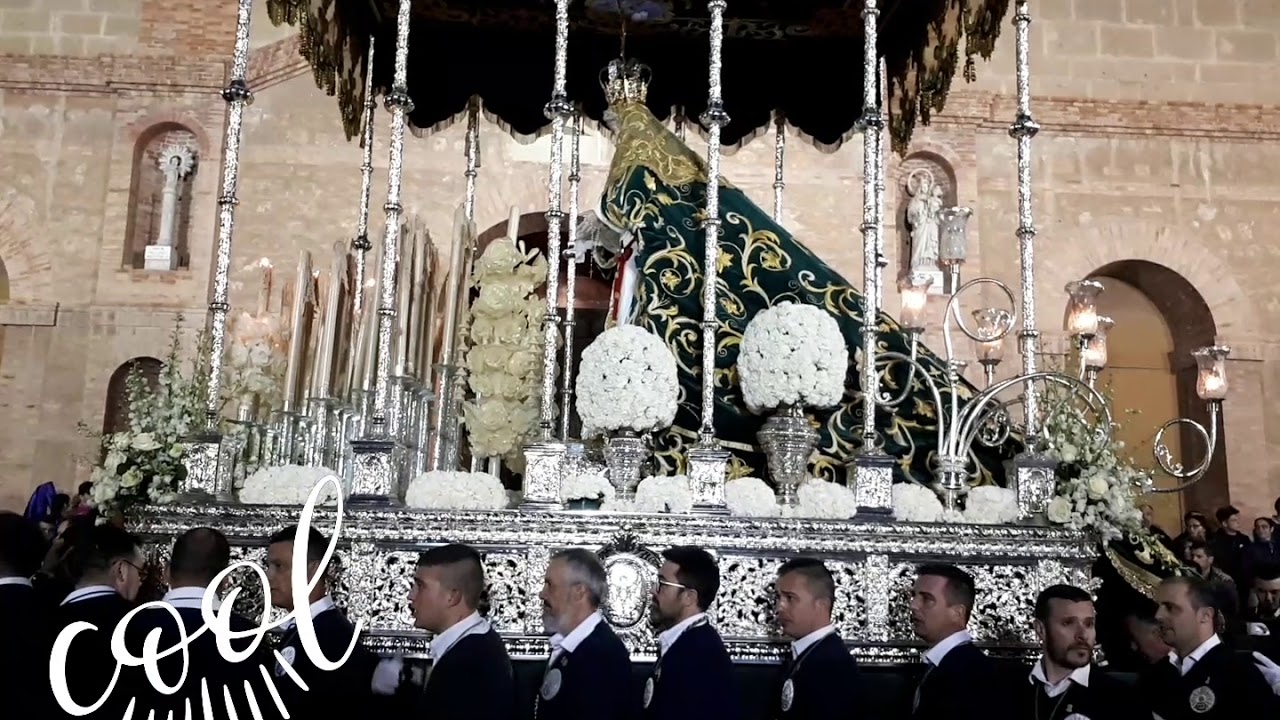 Entrada de la Virgen de la Esperanza y final de la semana santa (Torrevieja, 2018)