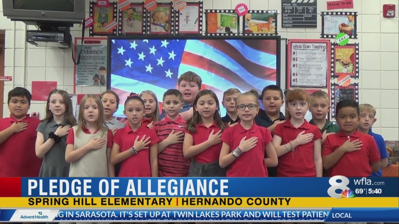 Spring Hill Elementary Pledge of Allegiance