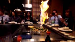 Japanese steakhouse dinner -