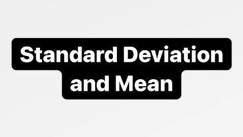 How to find Mean and Standard Deviation on Sharp EL-W531S calculator.