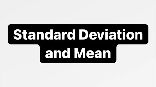 How to find Mean and Standard Deviation on Sharp EL-W531S calculator.