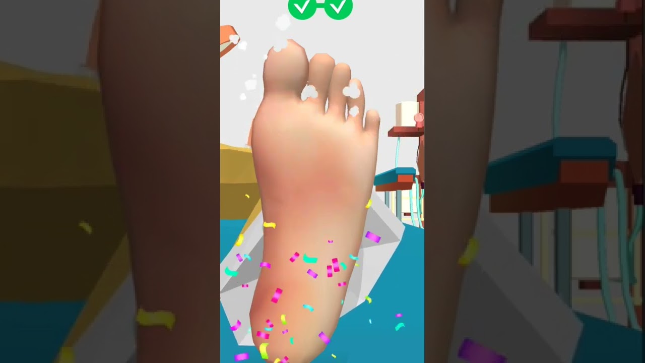 Foot Clinic Asmr Feet Care Game / Walkthrough / Gameplay // 