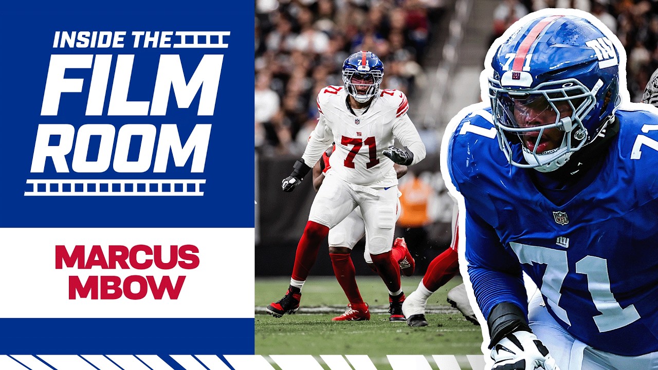 Film Room: Breaking down Marcus Mbow's 2025 Game Tape | New York Giants