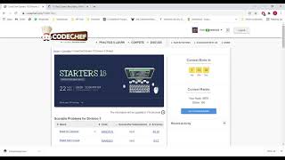 Back to college codechef starter18 solution || MINDAYSRET solution codechef Profile