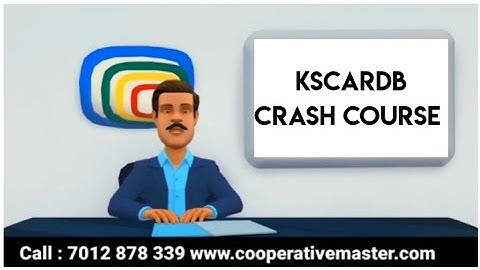 KSCARDB CRASH COURSE || CSEB JUNIOR CLERK REGULAR BATCH|| LINK IN DESCRIPTION ||