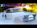 3D printing 10th scale Shelby 1967part1/How to 3d print rc car body/Painting rc body/Scale Addiction