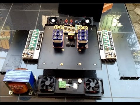 POWER AMPLIFIER 2 x 800 WATT - 1600 W STEREO [PART-01] | SETTINGS, PLACEMENT, INSTALLATION ON BOX