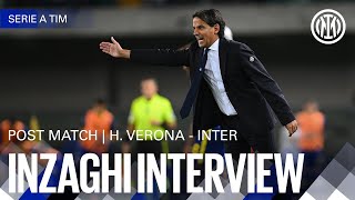 SIMONE INZAGHI INTERVIEW | VERONA 2-2 INTER 🎙️⚫🔵🏆 Resimi
