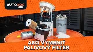 Ako vymeniť Palivový filter - online zadarmo video