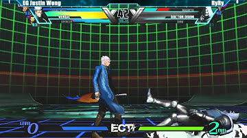 UMVC3 Top 16 EG Justin Wong vs RyRy - ECT4 Tournament
