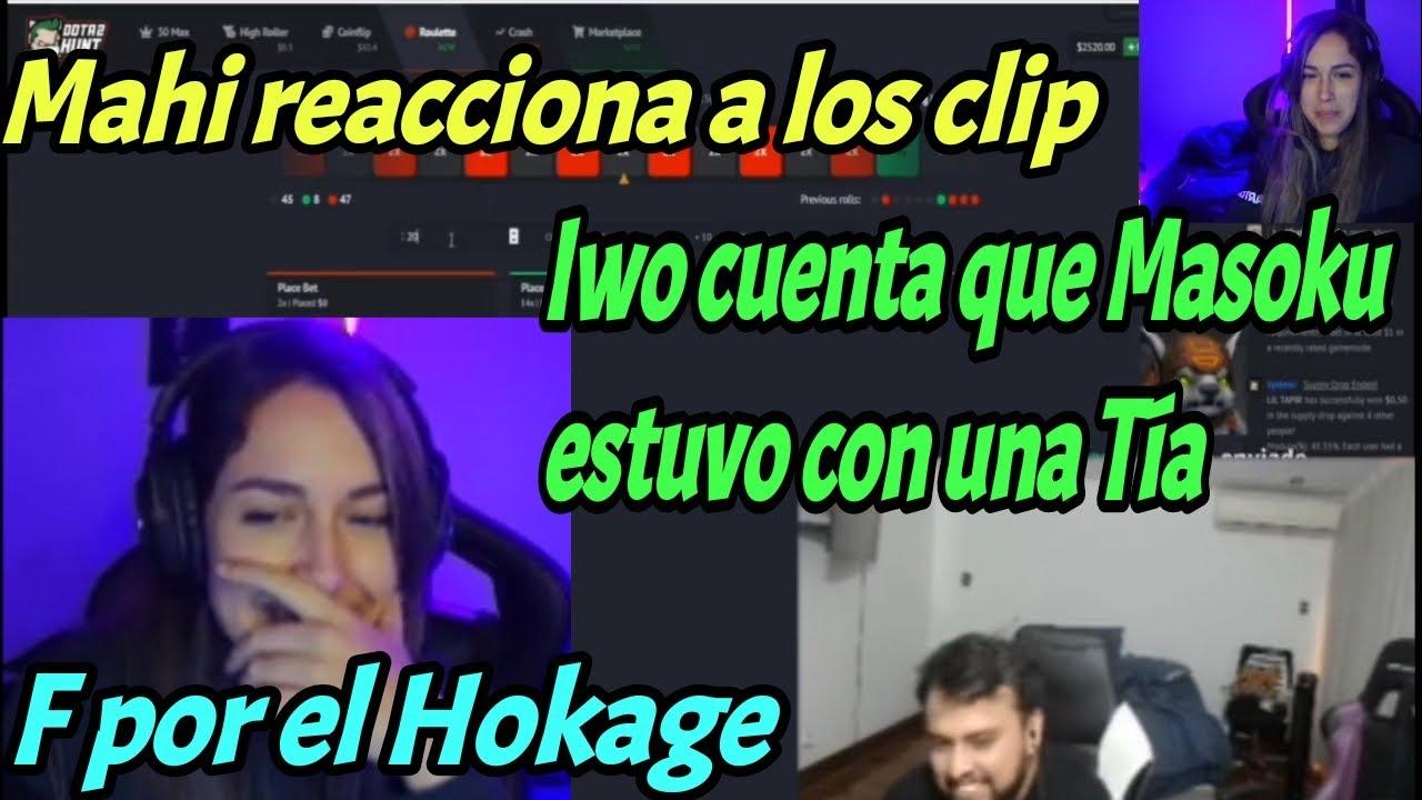 Mahi reacciona al clip de Iwo y Masoku | Iwo cuenta cuando Masoku agarro con una señora