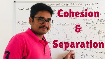 Machine Learning | Cohesion & Separation