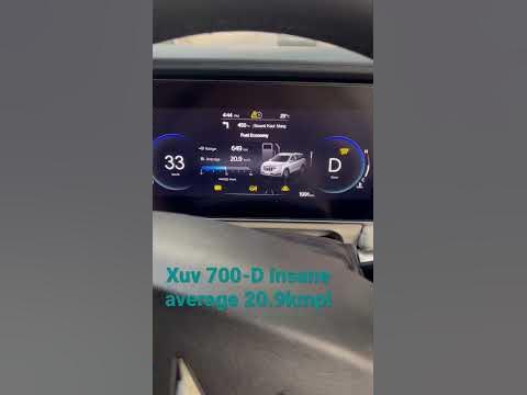 Xuv 700 diesel -AT mileage/average - YouTube