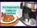 New Ninja® Foodi XL Pressure Cooker Steam Fryer with SmartLid Review and Demo