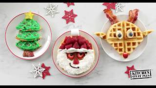 How To Make Fun Holiday Waffles | Kitchen Stuff Plus screenshot 5