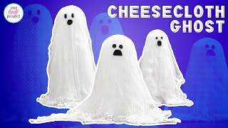 Cheesecloth Ghost | How to Make Cheesecloth Ghosts for Halloween
