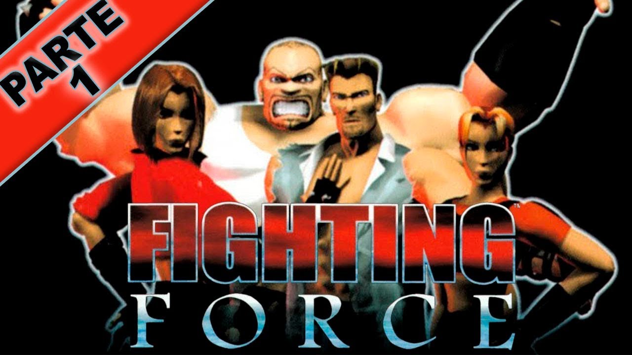 Fighting Force (PS1), Fighting Force (PS1) - A evolução dos Jogos de briga  de rua em 3D, Um dos ultimos jogos nesse estilo e que conseguiu fazer  bonito no Playstation 1 !!!