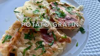 Creamy and Tasty Potato Gratin Recipe | Delicious Layers of Potatoes