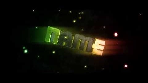 Dope Rainbow 3D Sync Intro Template (Blender Only) ✘ .vntrm