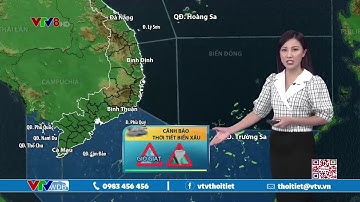 Bản tin thời tiết biển ngày 7/7/2020 | Cảnh báo mưa giông trên vùng biển phía nam