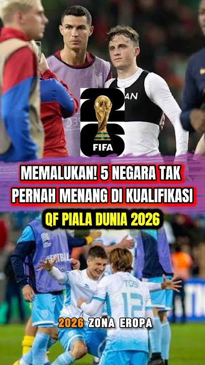 SHAME! 5 COUNTRIES NEVER WIN IN THE 2026 WORLD CUP QUALIFICATIONS IN THE EUROPEAN ZONE