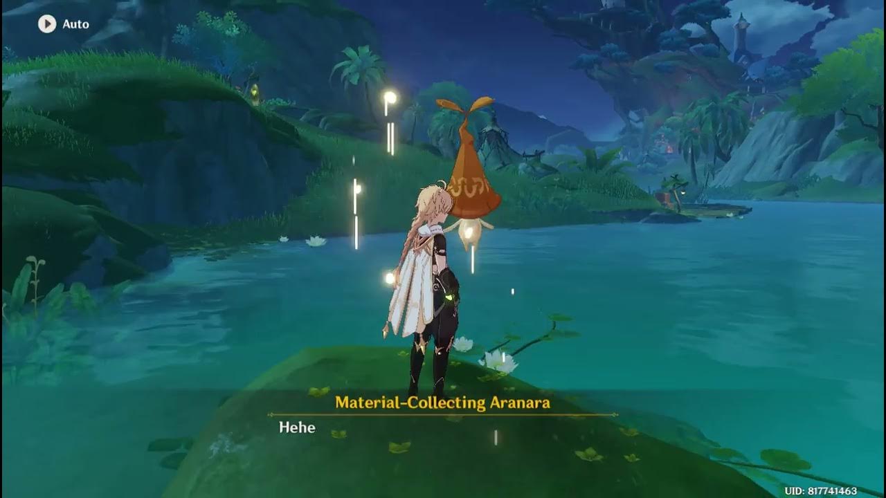 Genshin Impact Quest MaterialCollecting Aranara 6 Avidya Forest
