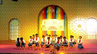 Lungi Dance For Kids # Chennai Express Song # Little Gems Montessori Annual Function