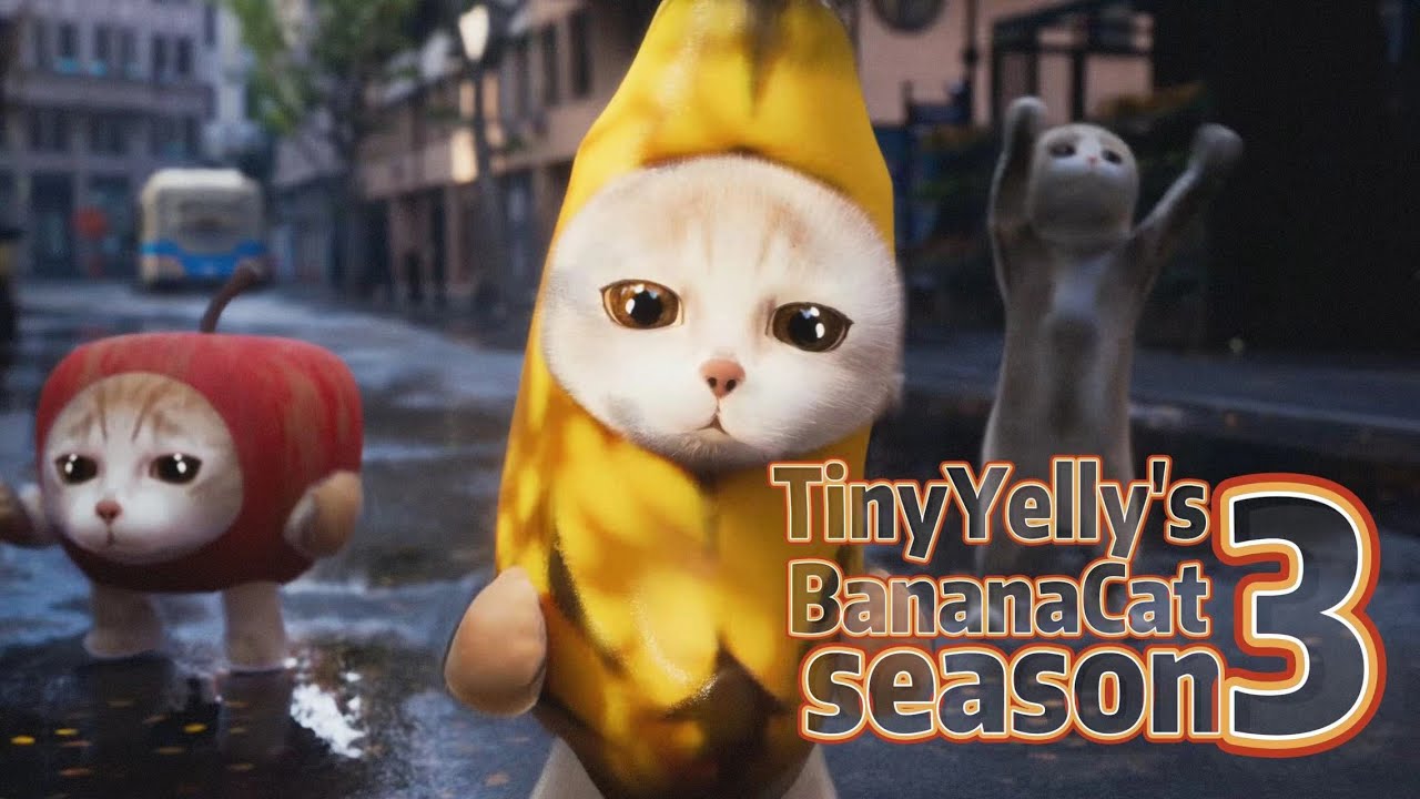 Анимация Банановый кот 3 сезон (полностью)