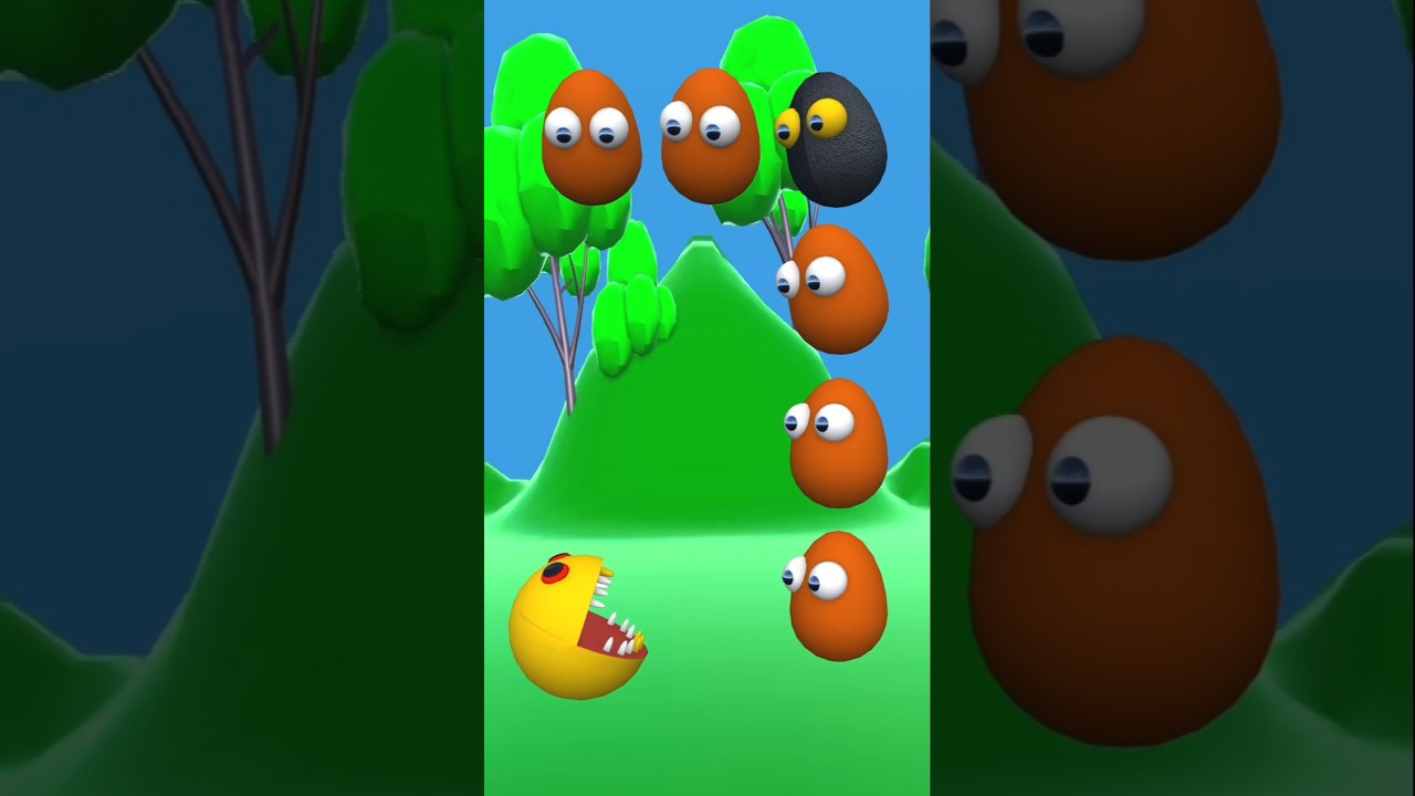 Egg kicked Egghit in the stomach 🥚🥊