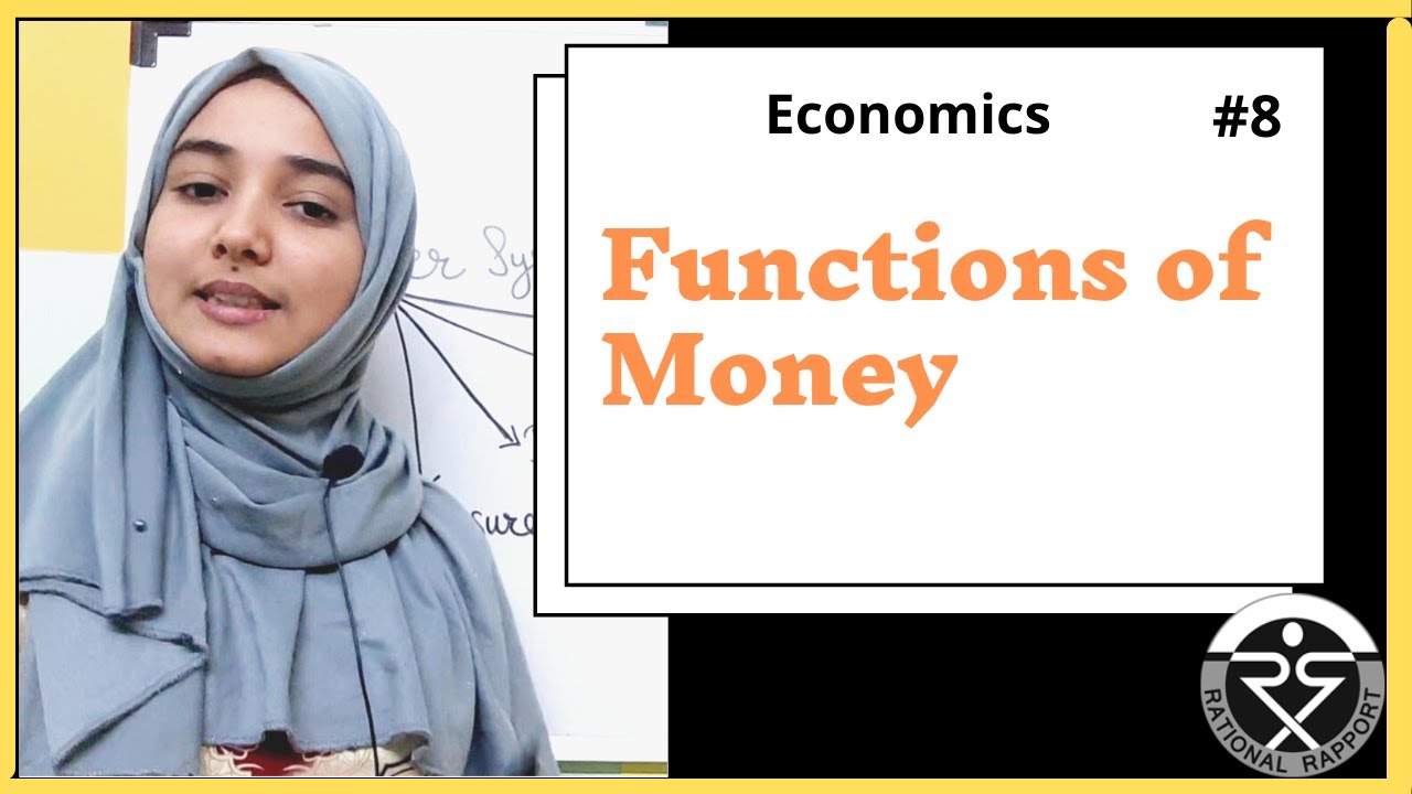 Functions of money in hindi●class 11 Economics