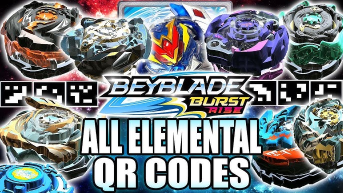 ALL 22 QR CODES BEYBLADE BURST QUAD DRIVE QR CODES Beyblade Burst App QR  Codes 4K60FPS 