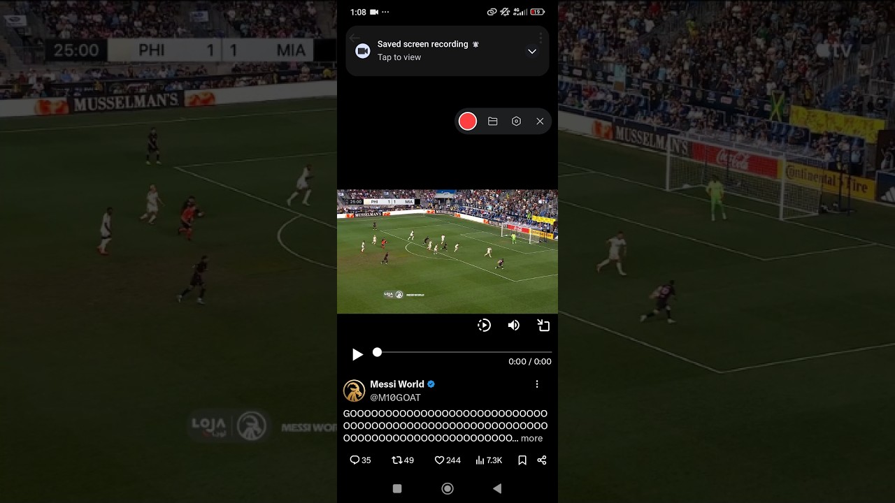 Lionel Messi Goal Vs Philadelphia Today