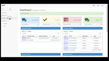 Laboratory Information Management System (i-LIMS) - Reception Department