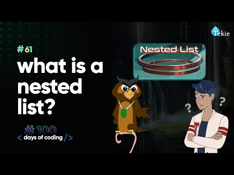 What is a nested list? Tekie Byte #61